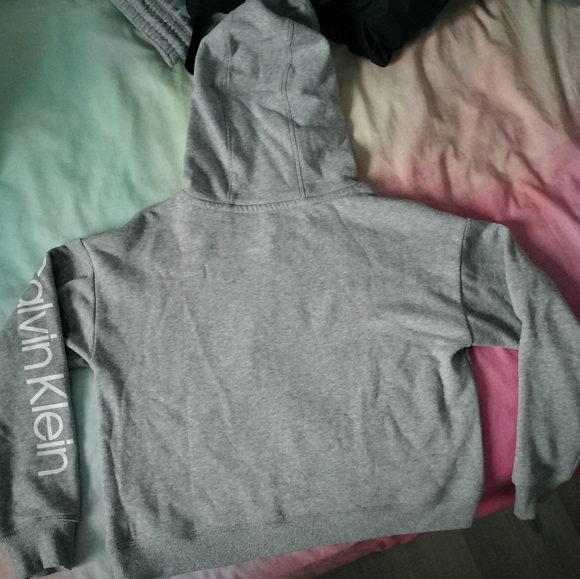 Calvin Klein Cropped Hoodie - Picture 2 of 3